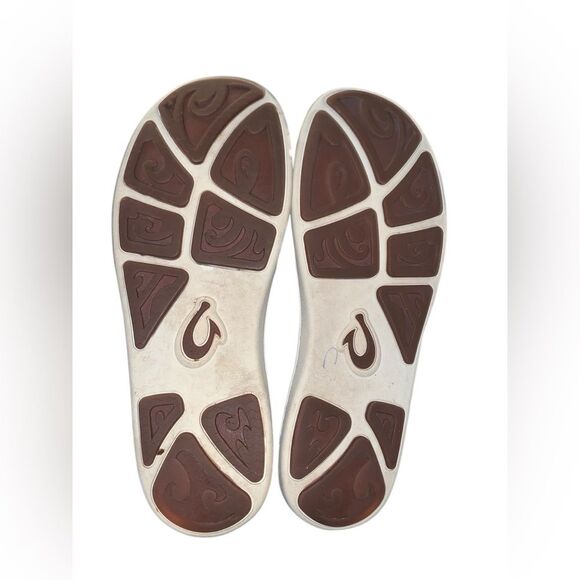 OluKai Nohea Moku Men's Boat Shoes Charcoal Gray Size 8.5 - Picture 8 of 10